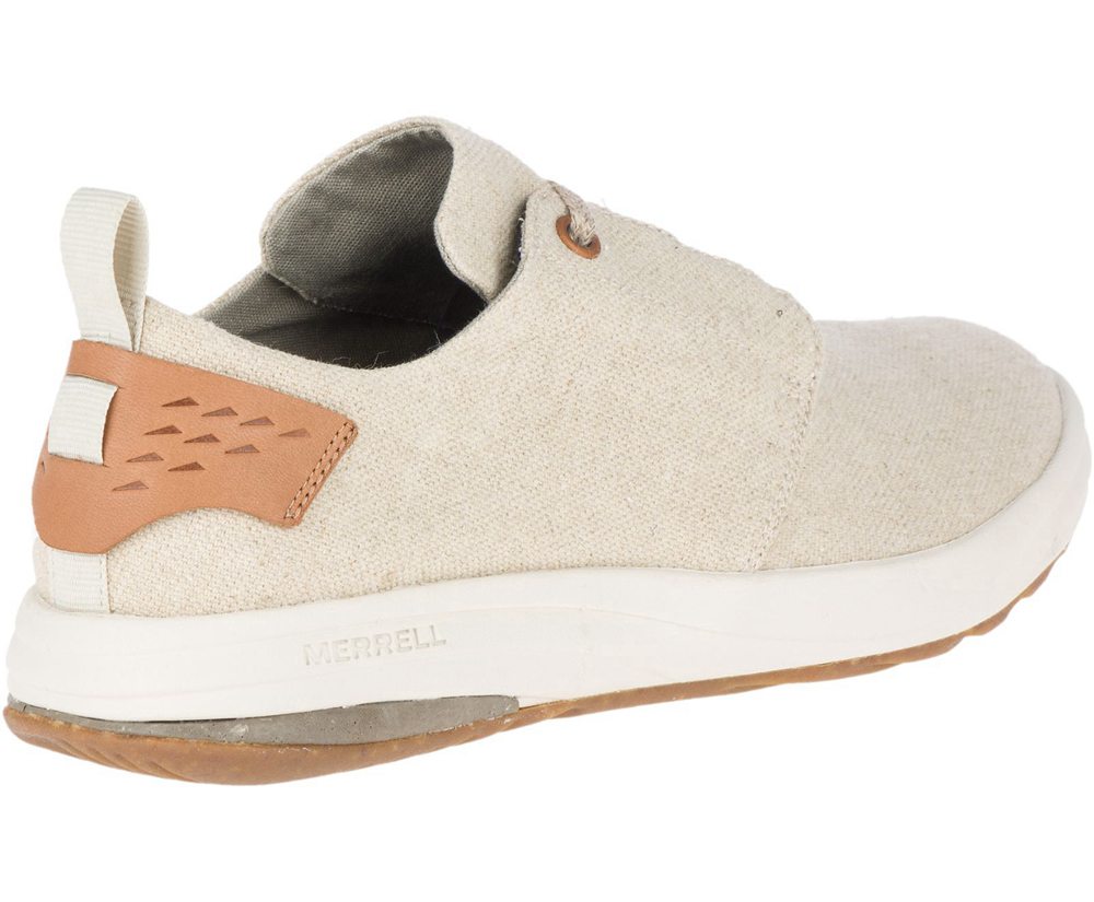Merrell Sneakers Beige - Gridway Canvas - Womens 91GJMFVSH